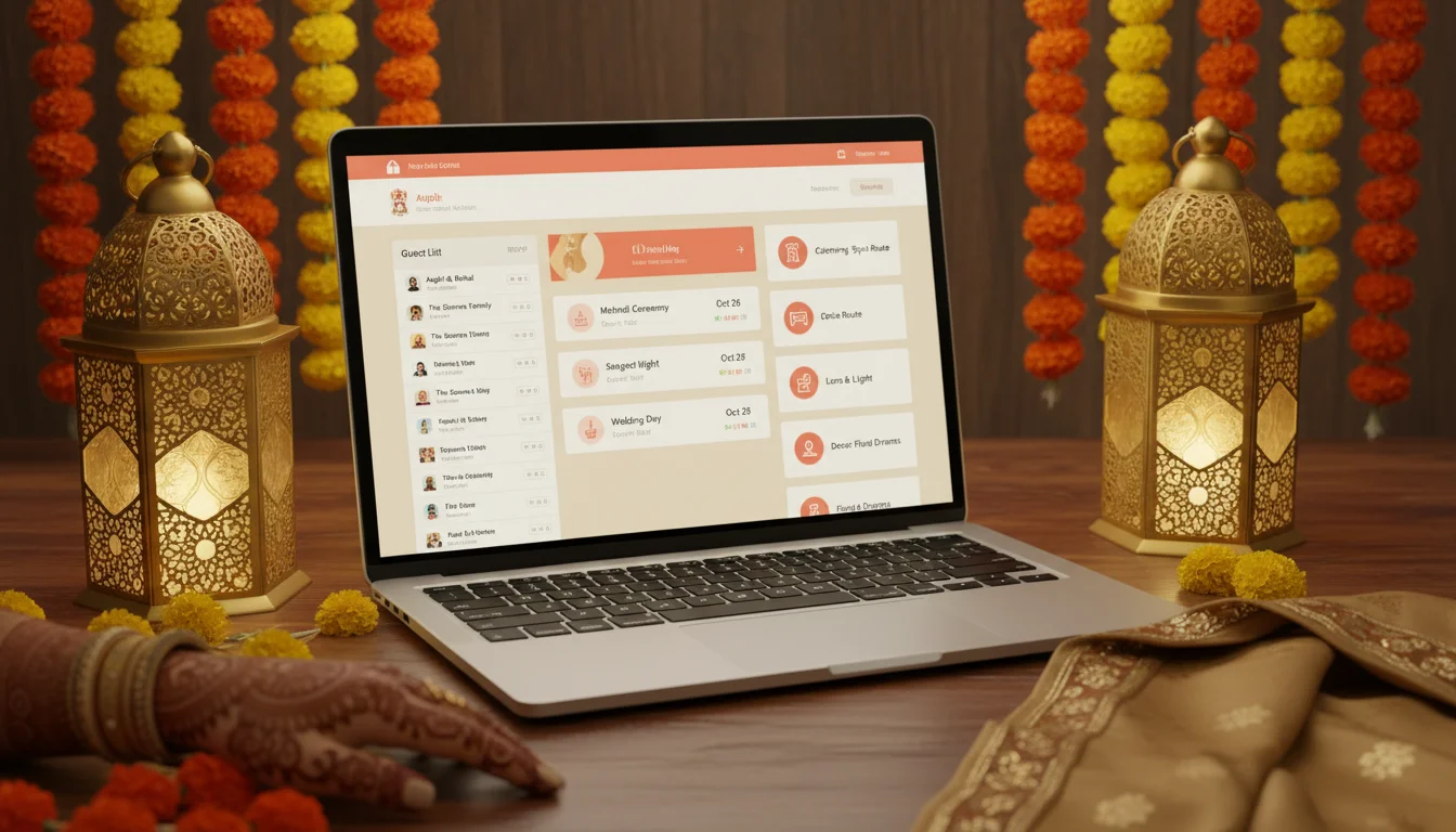 Beyond Spreadsheets: The Platform for Planning Indian Weddings